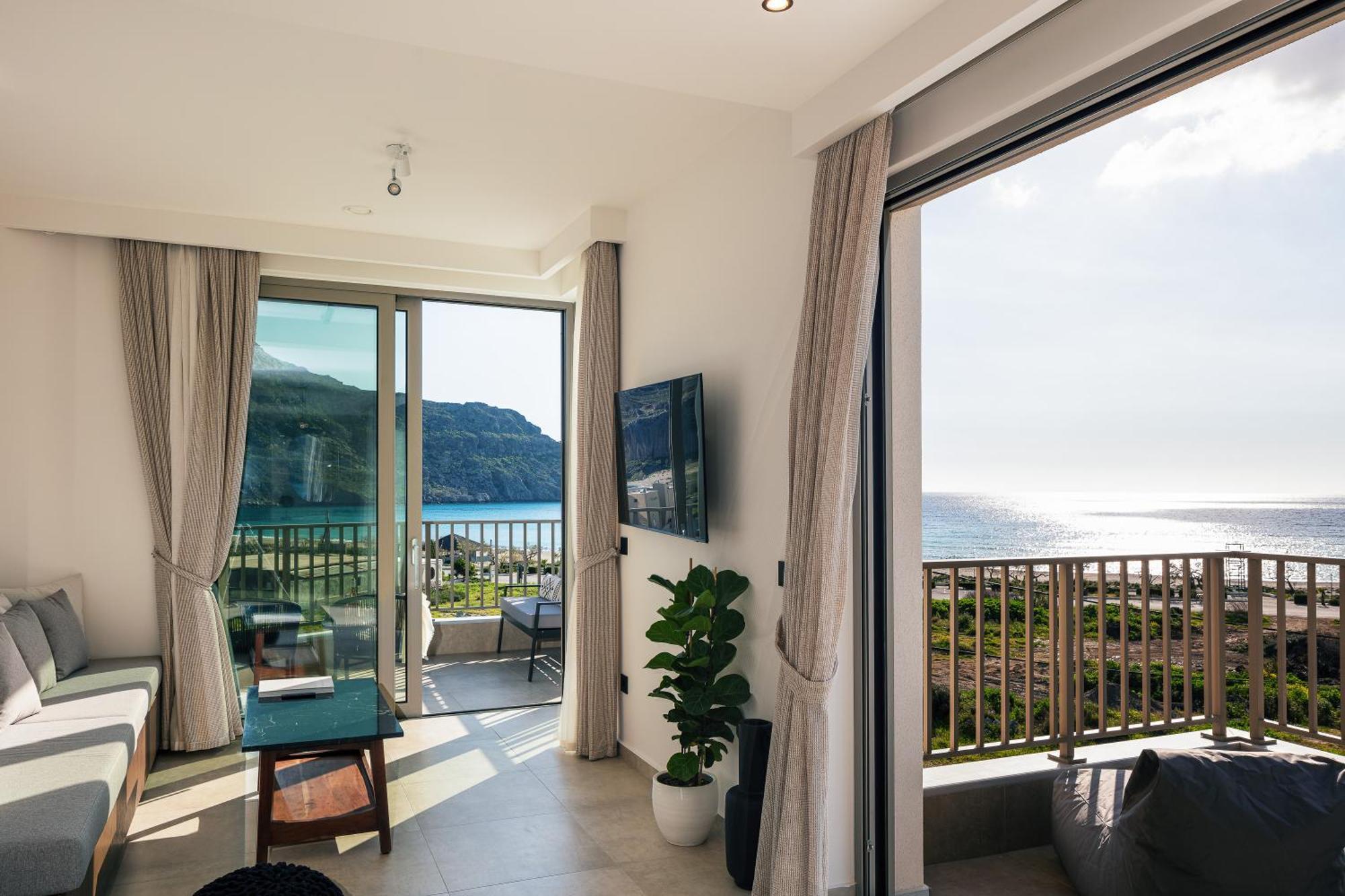 Ririka Beach Living, New Feel-At-Home Luxury Suites Plakias Exterior foto