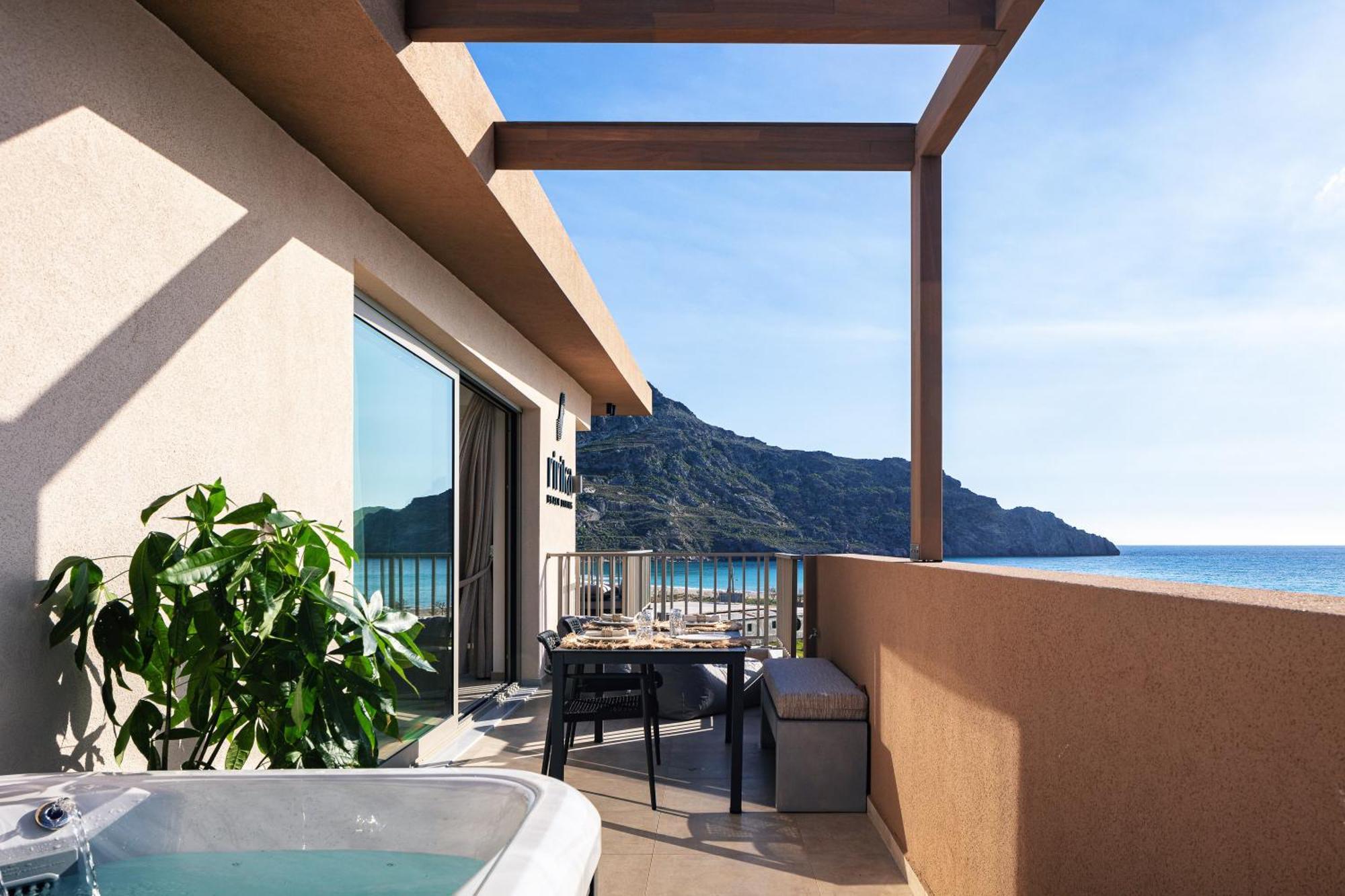 Ririka Beach Living, New Feel-At-Home Luxury Suites Plakias Exterior foto